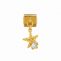 CHARM COLGANTE COLECCIÓN MAR (Estrella de mar dorada)