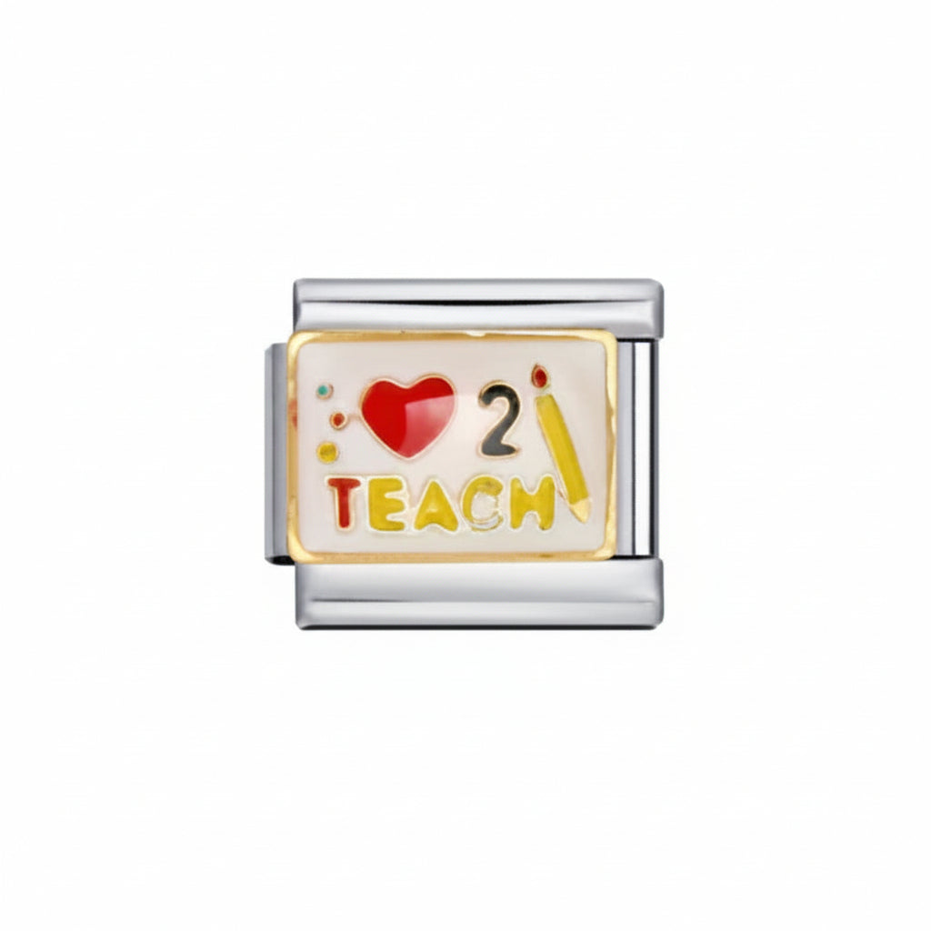 CHARM DESTELLO COLECCIÓN DÍA DEL MAESTRO (LOVE TO TEACH)