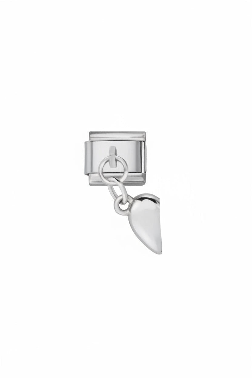 Edición San Valentín (Charm Colgante "MI OTRA MITAD"-Plata) (Izquierda)