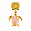 CHARM COLGANTE COLECCIÓN MAR (Tortuga Marina Rosa)