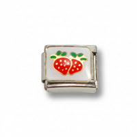 Charm colección blanco (fresa)