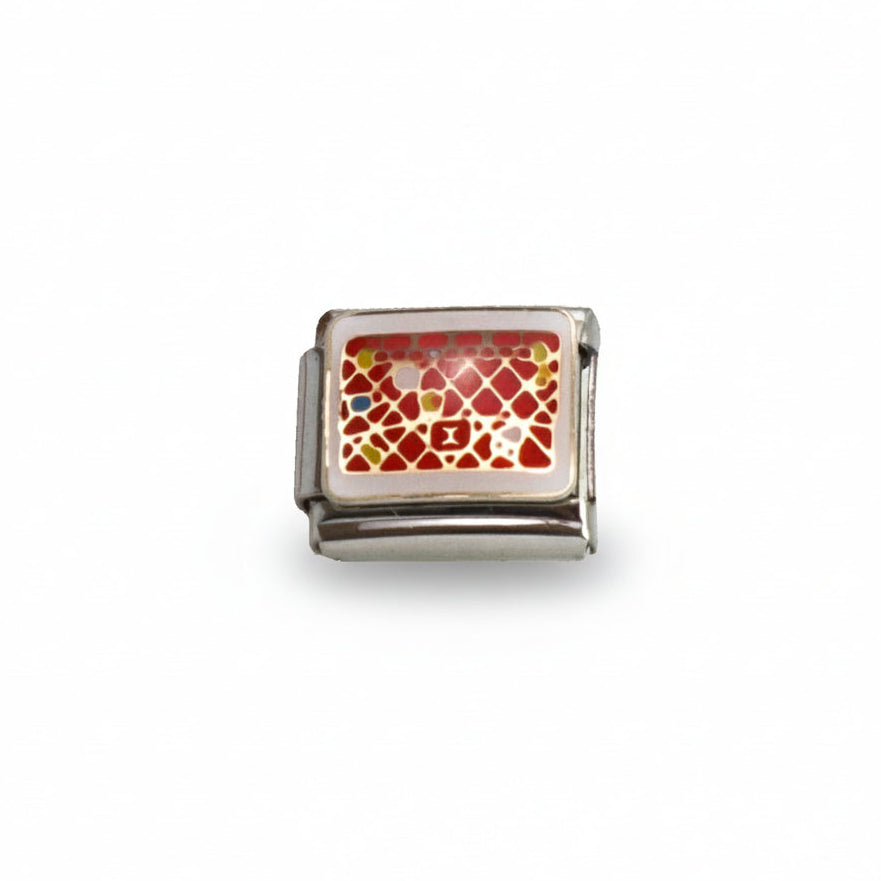 Charm colección rojo (Mosaico Rojo)