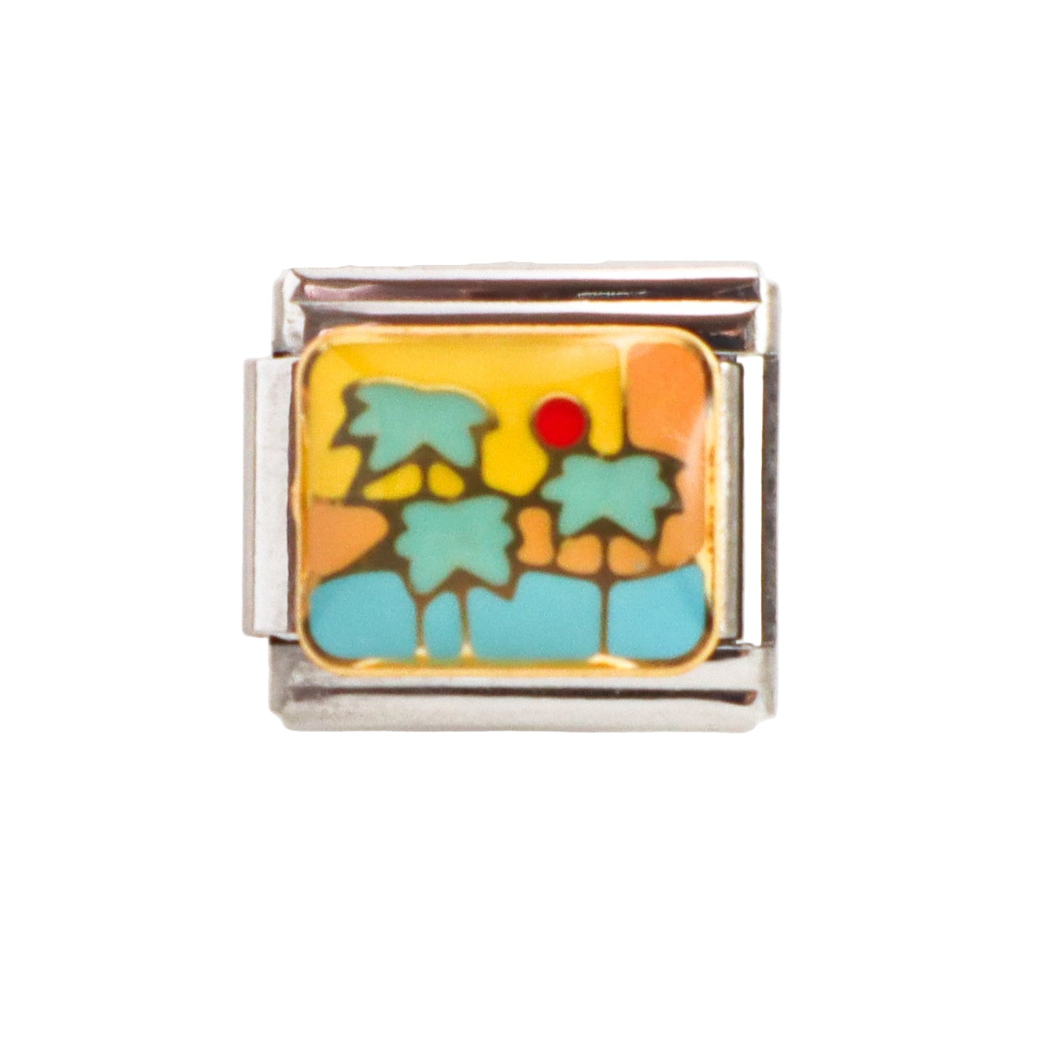 Charm colección amarilla (paisaje de verano)