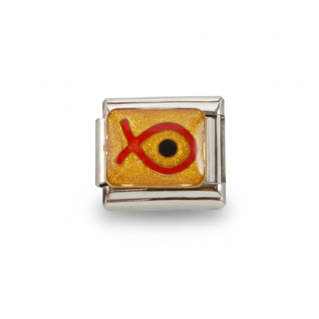 Charm colección amarilla (pez de la suerte)