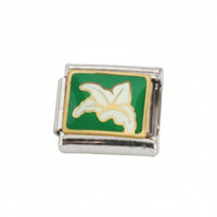 Charm colección verde (lirio)