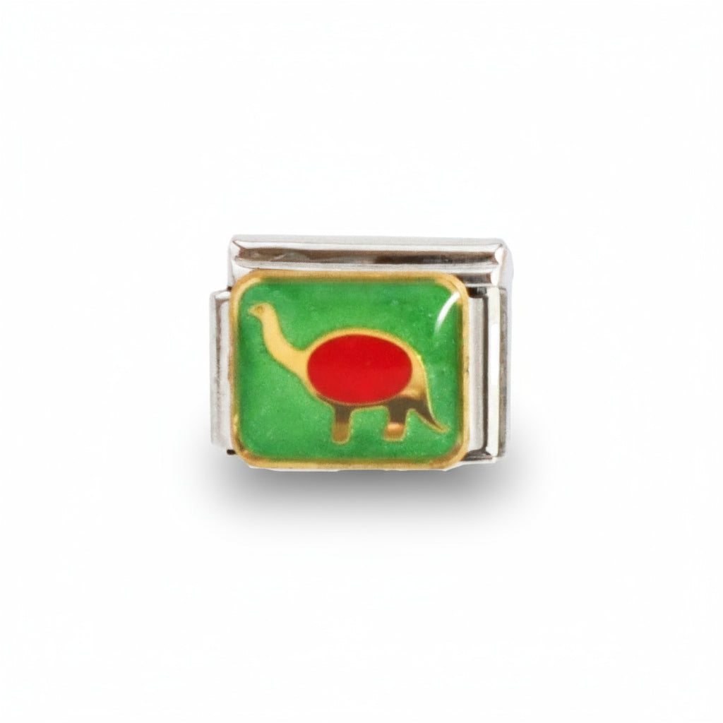 Charm colección verde (Dinosaurio)
