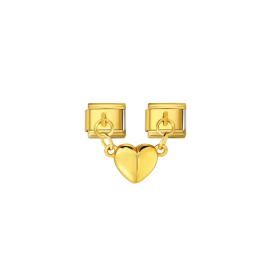 Edición San Valentín (Charm Colgante "MI OTRA MITAD"-Oro)