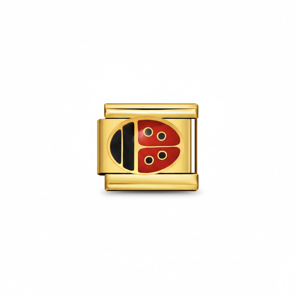 Charm Destello Colección Oro (Ladybug)