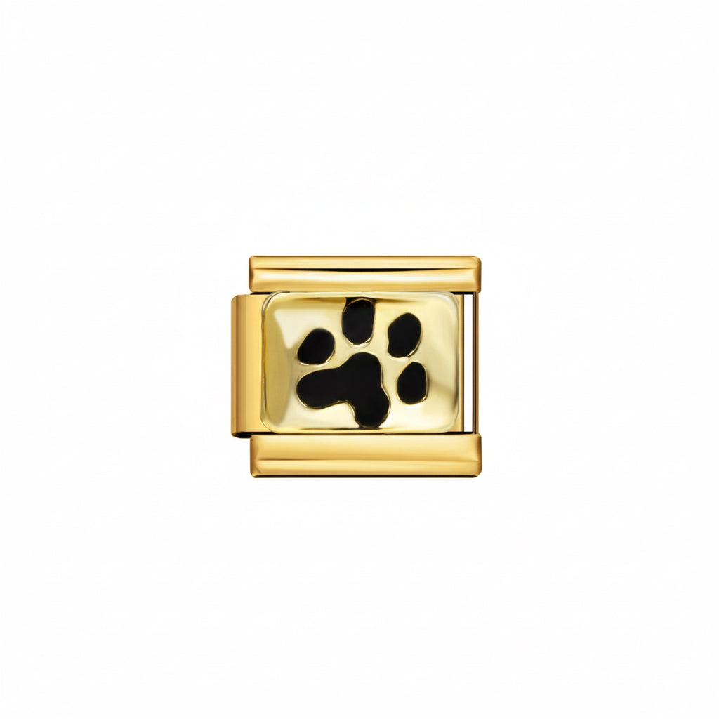 Charm Colección Oro (Huella perruna)
