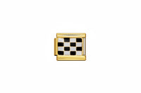 Charm Colección Oro (Black and White Tiles)