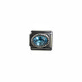 Charm colección destellos (Piedra Grande Azul)