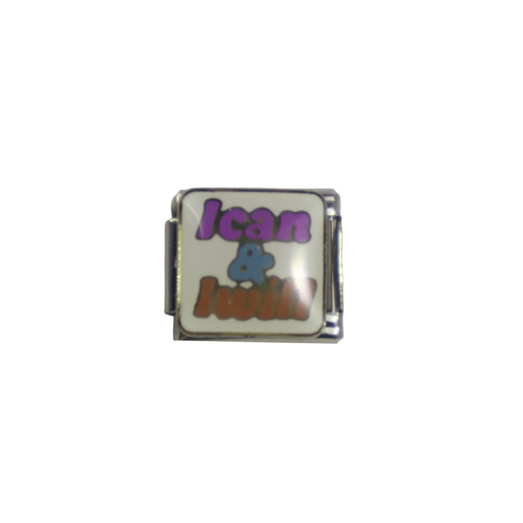 Charm colección blanco ("I can and I will")