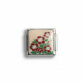 Charm colección flor (Flores Rojas)