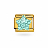 CHARM COLECCIÓN SWAG (Leopardo Estrella Baby Blue)