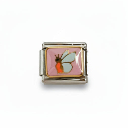 Charm colección rosa (Mariposa)