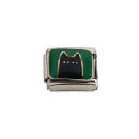 Charm colección verde (gato)