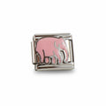 Charm colección destellos (Elefante Rosa)