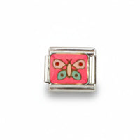 Charm colección rosa (mariposa)