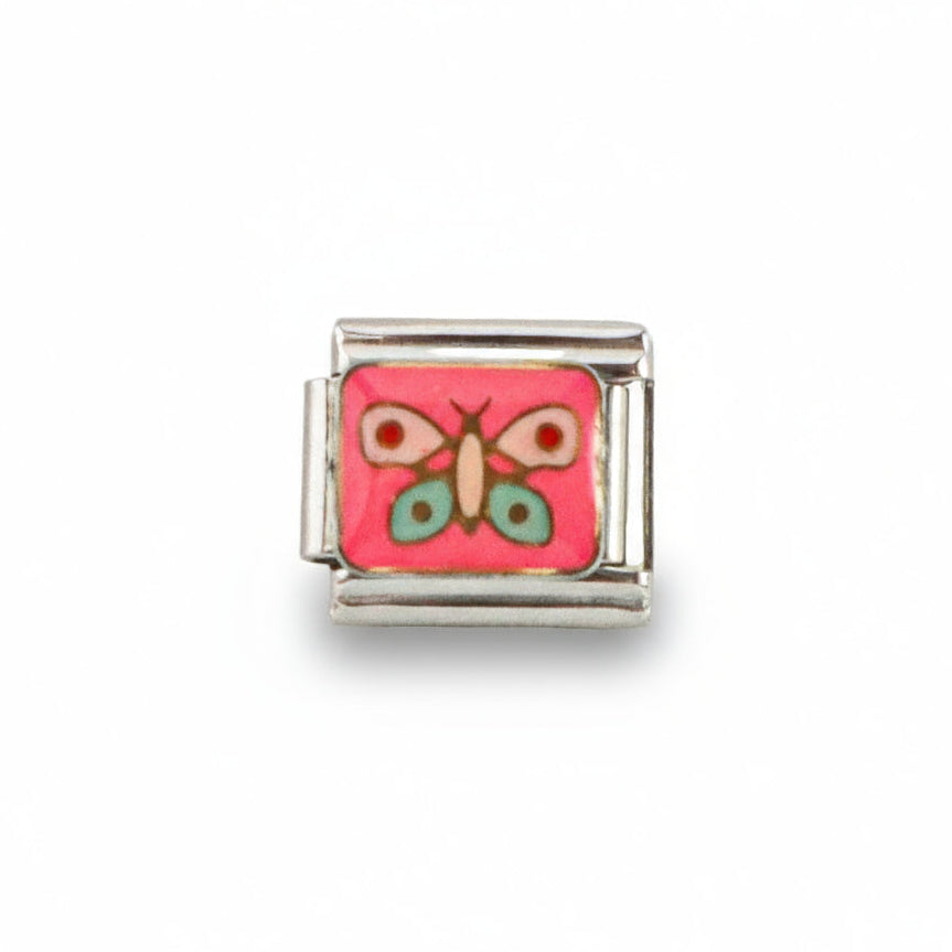 Charm colección rosa (Mariposa)
