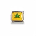 Charm colección amarilla (Hoja Canadiense)