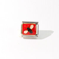 Charm colección rojo (abeja)