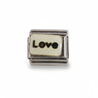 Charm coleccion blanco (“love”)