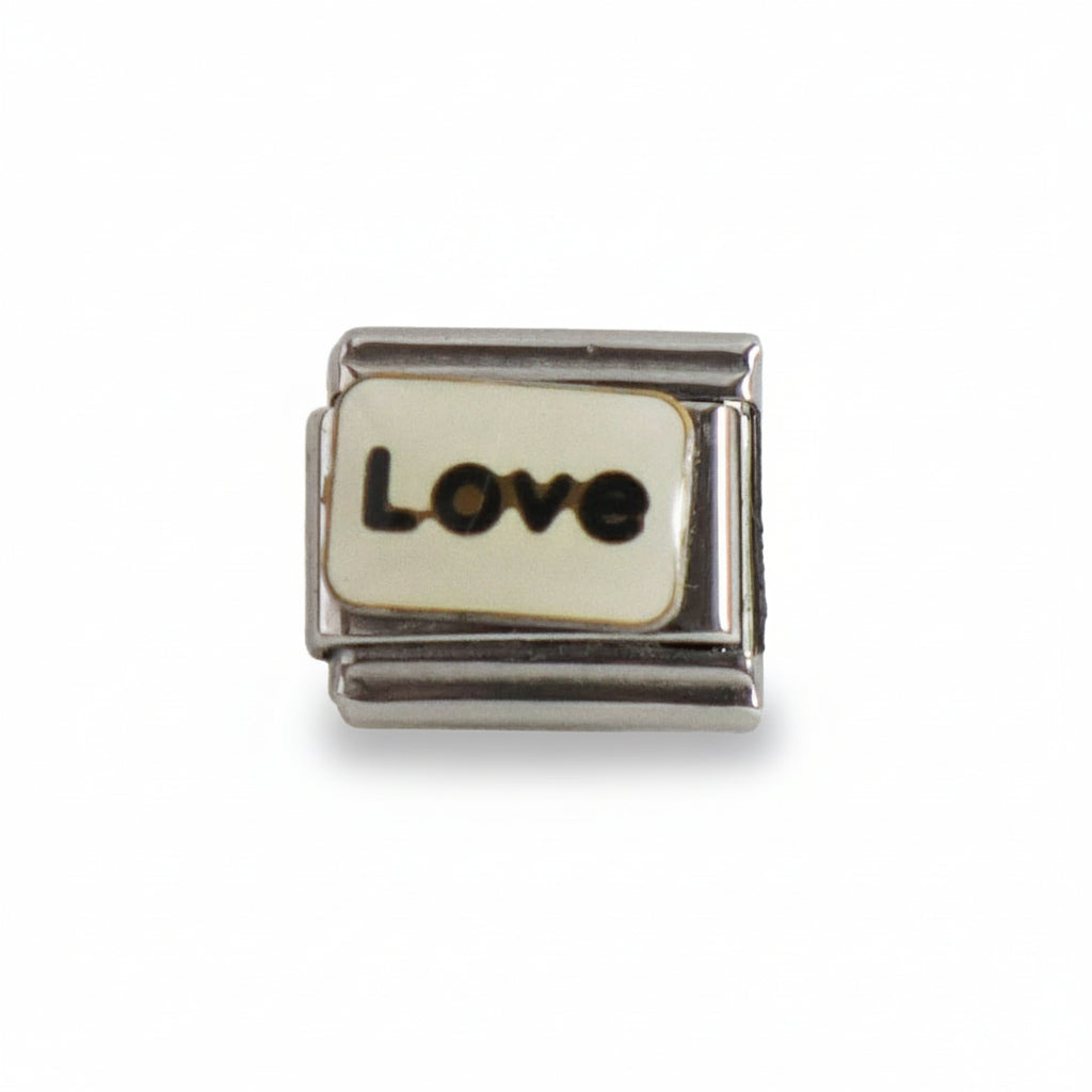 Charm coleccion blanco (“love”)