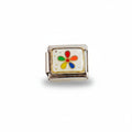 Charm colección blanco (Flor de Colores)
