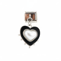 Colgante (corazón grande negro)