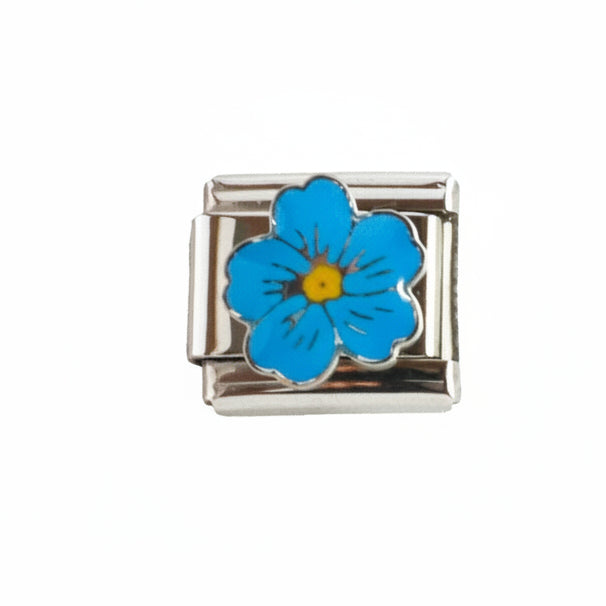 Charm coleccion destellos (orquídea azul)