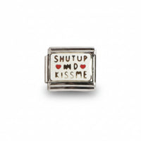 Charm colección blanco (shut up and kiss me)