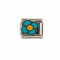 Charm coleccion destellos (Flor Azul)