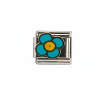 Charm coleccion destellos (flor azul)