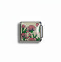 Charm colección flor (Flores Rosa Palo)