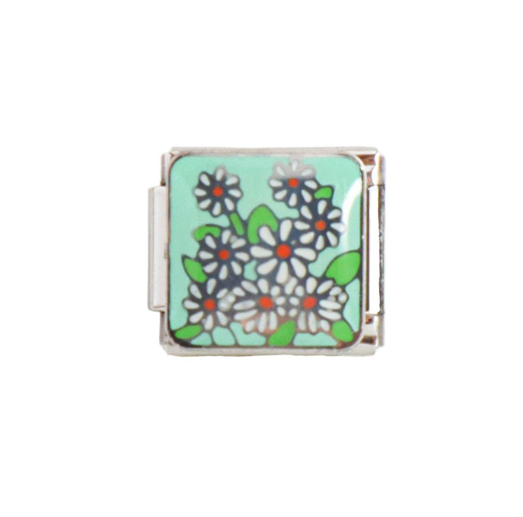Charm colección flor (Margaritas Blancas)
